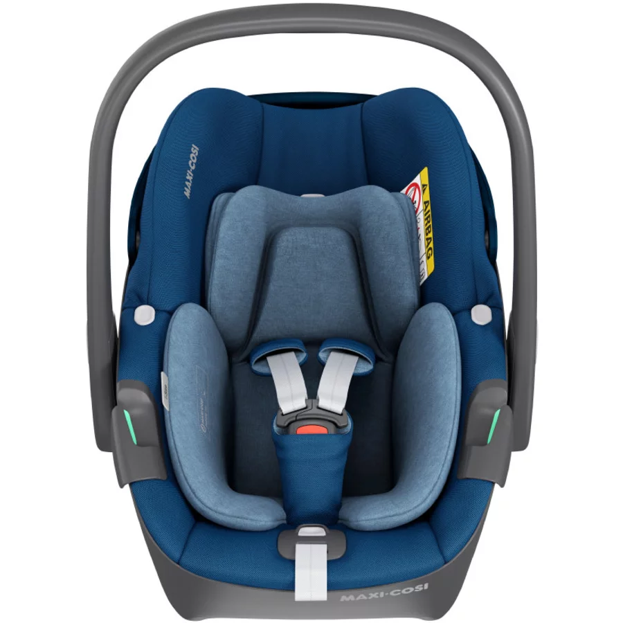 MAXI COSI Set Babyschale Pebble 360 Essential Blue plus Basisstation FamilyFix 360