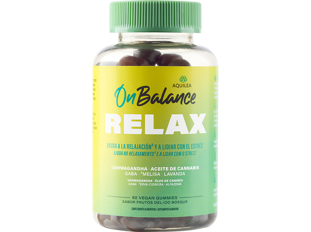 SUPLEMENTO AQUILEA ON BALANCE RELAX 60 GOMAS