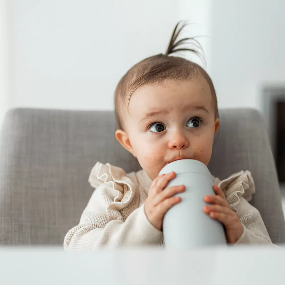 Baby Wallaby Sutteflaske 240 ml - Dark Grey