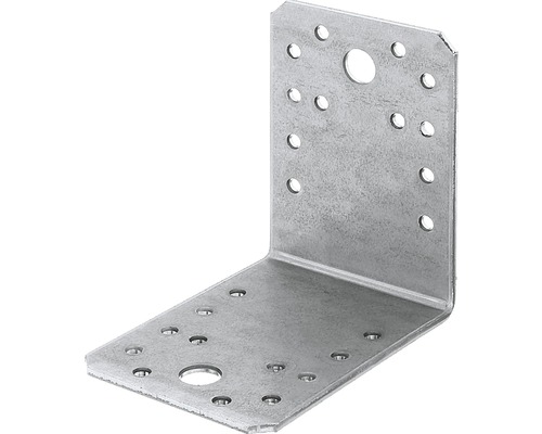 Hoekbeugel 90 x 90 x 65 mm, sendzimir verzinkt, 1 stuk