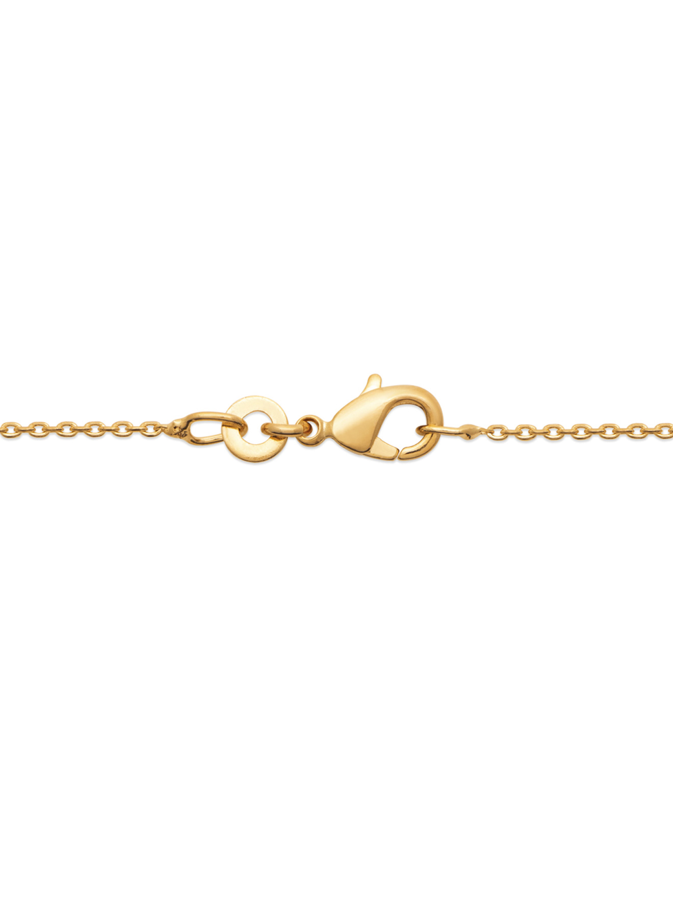 Pendentif pierre bleue sur chaîne