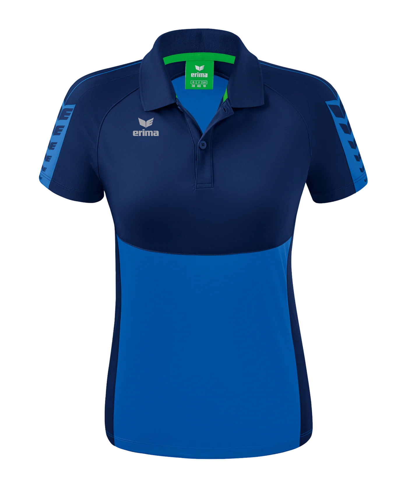 Erima Six Wings Poloshirt Damen Blau