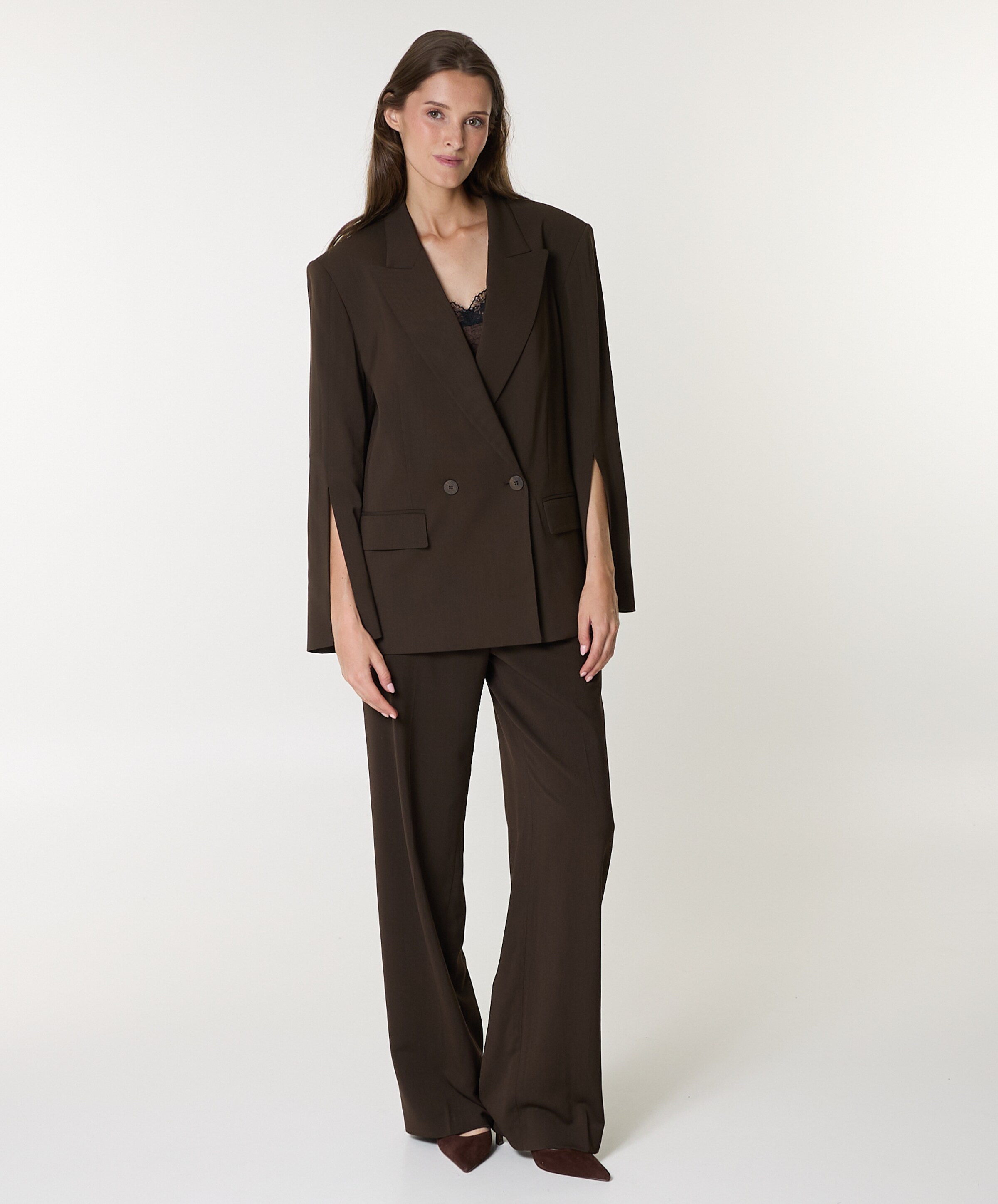 Twinset dames broek bruin