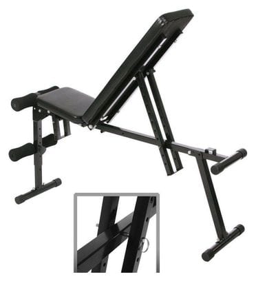 Banc de musculations compact 3 positions sport fitness musculation 0701076