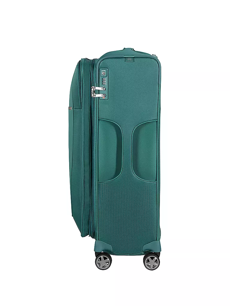 SAMSONITE Trolley Weich D' LITE SPINNER 71cm erweiterbar northern blue petrol