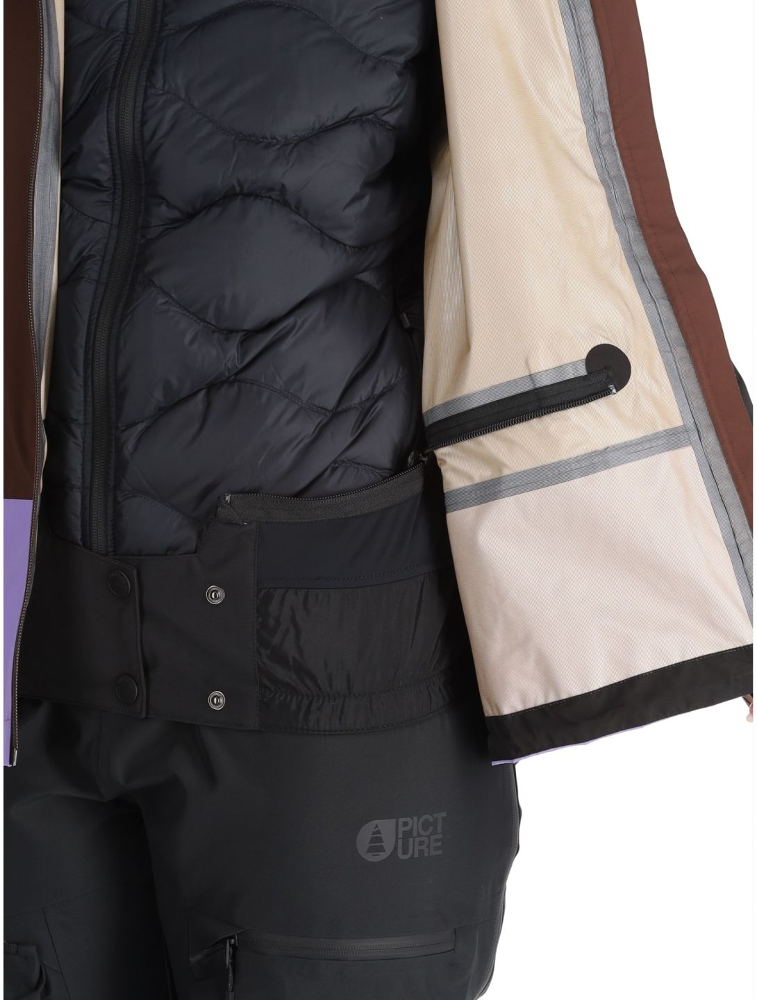 Sylva 3L hardshell ski-jas dames