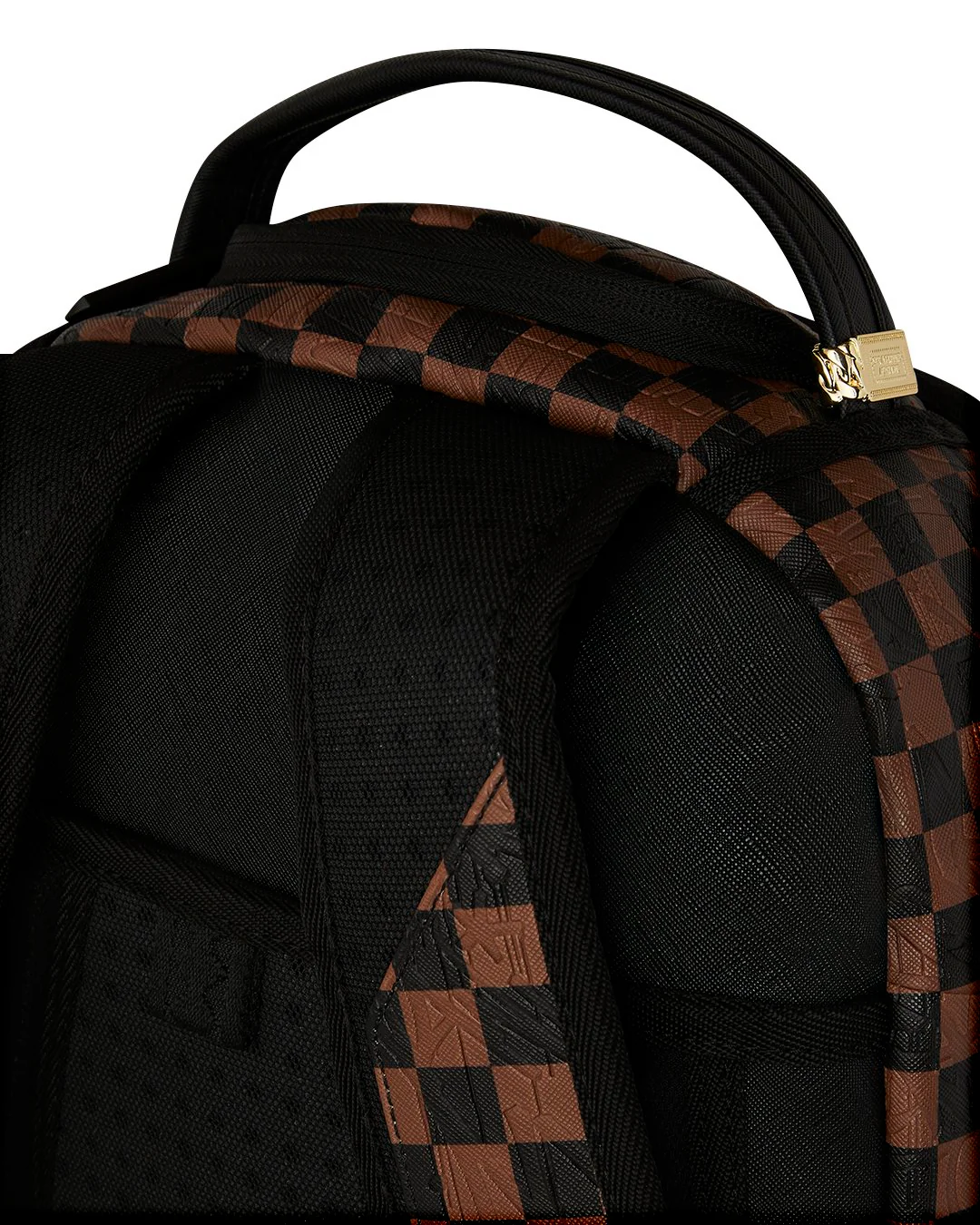 Sprayground Big City Emboss Rugzak Bruin