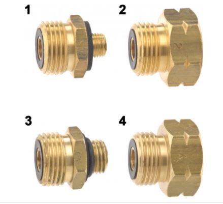 Euro set adapter 1,2,3,4