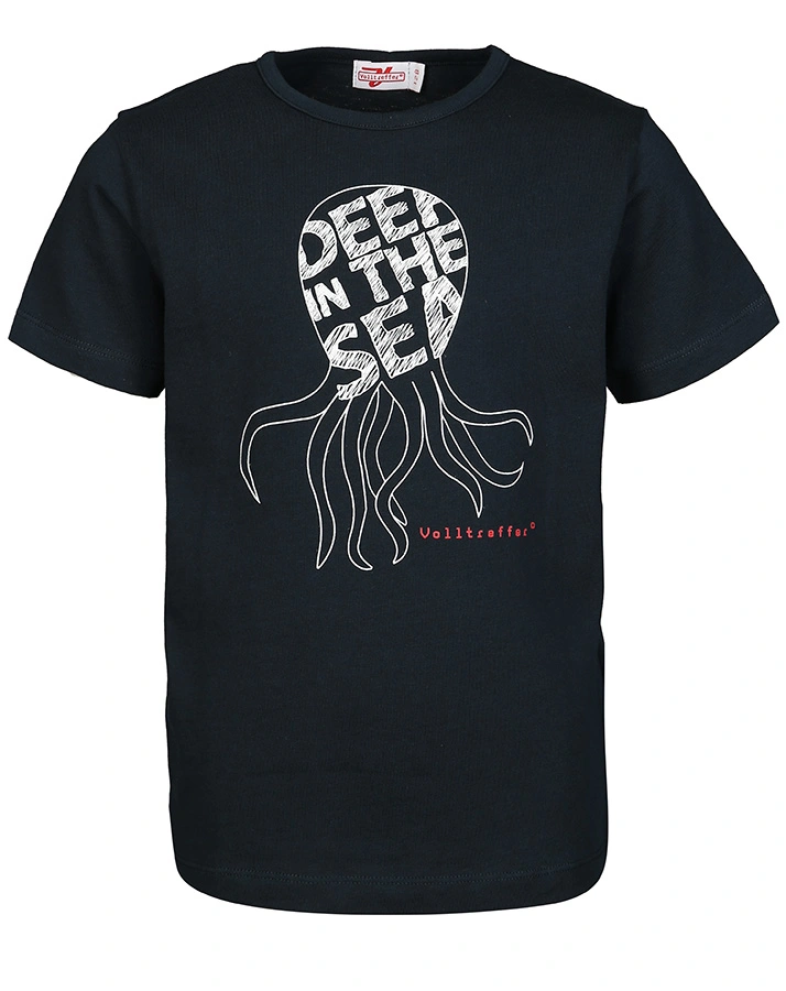 T-Shirt OCTOPUS in dunkelblau