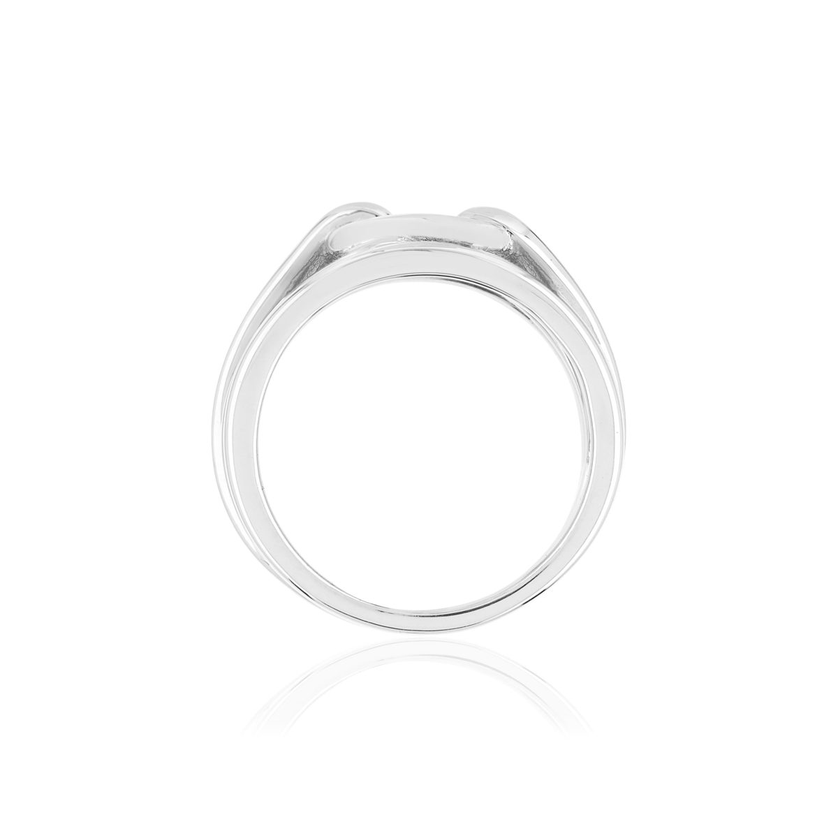 Bague argent 925 motif chaîne