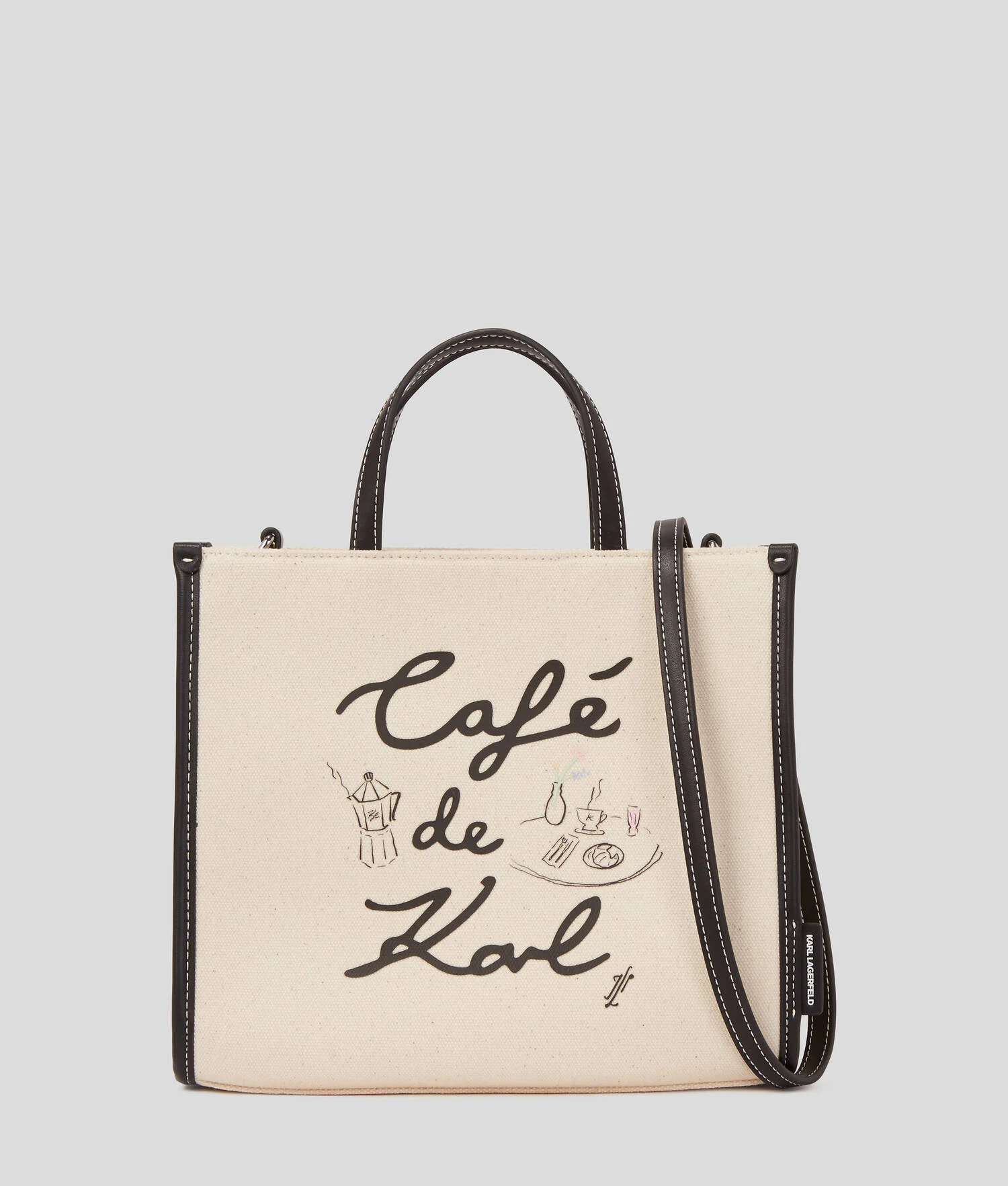 TOTE BAG KL X JORGE PARRA - Naturel