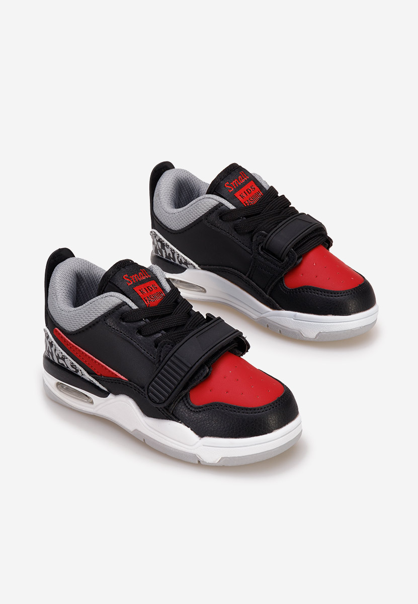 Baskets pour enfants noirs Zeno
