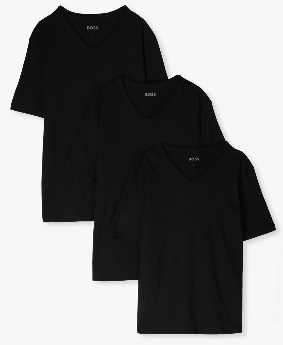 BOSS zwarte boss t-shirt tshirtvn 3p classic