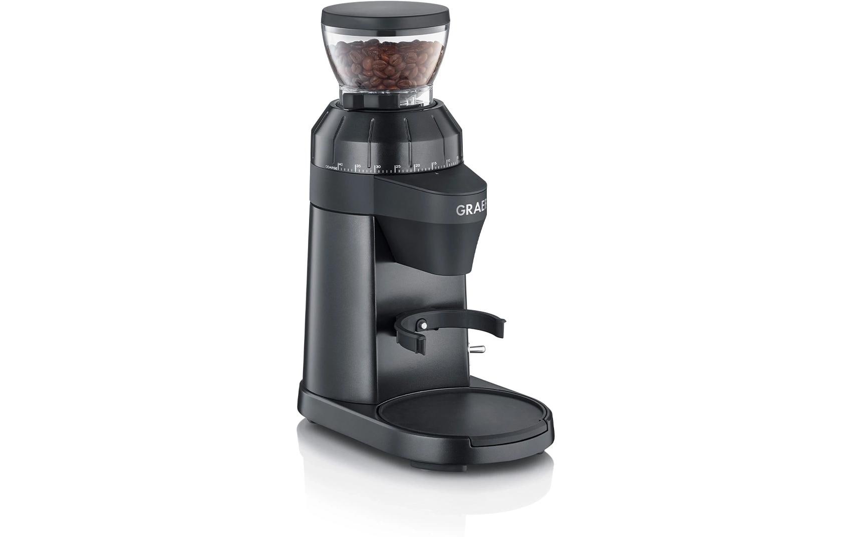 Graef Kaffeemühle »CM8002 Schwarz matt« 128 W Kegelmahlwerk Ausstattung: Display, Einstellbarer Mahlgrad
