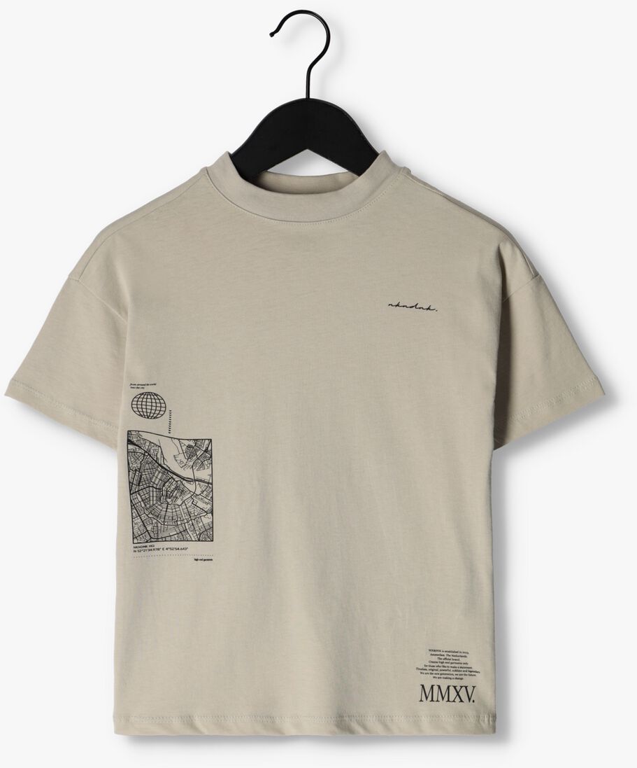 NIK & NIK grijze nik & nik t-shirt the city t-shirt