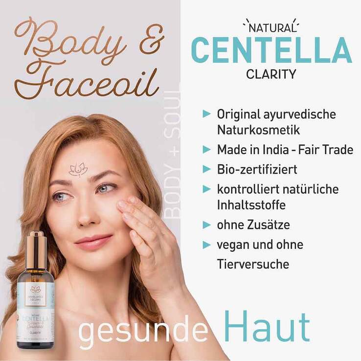 Himalayas Dreams Ayurveda Körper & Gesichtsöl Centella, 100 ml