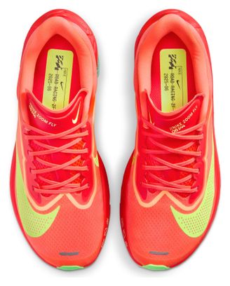 Chaussures Running Nike Zoom Fly 6 Rouge/Vert Femme