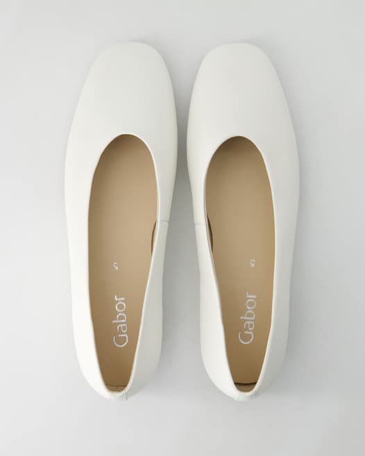 Gabor 64.140.20 Ballerinas in Weiß