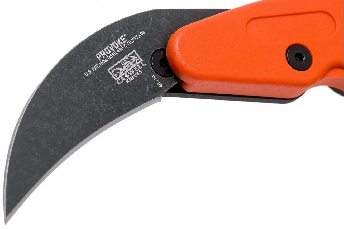 CRKT Provoke Orange 4041O zakmes, Joe Caswell design