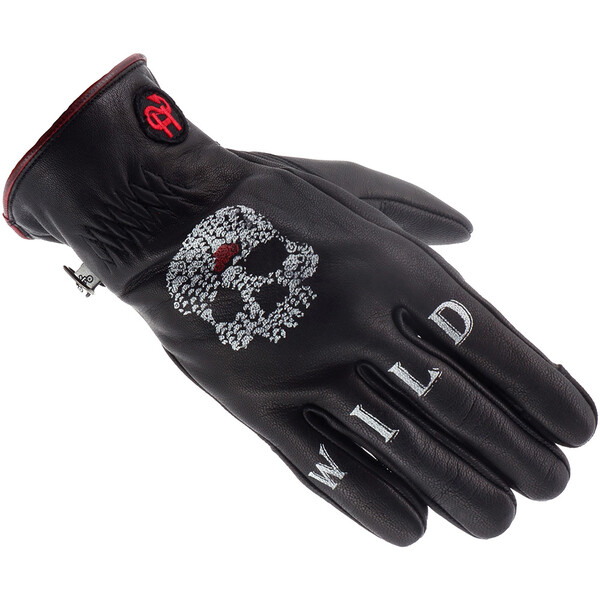 Helstons - Gants femme Bonnie Noir / Blanc
