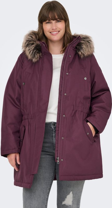 ONLY CARMAKOMA - Lange Parka - Met Kap - Winterjassen