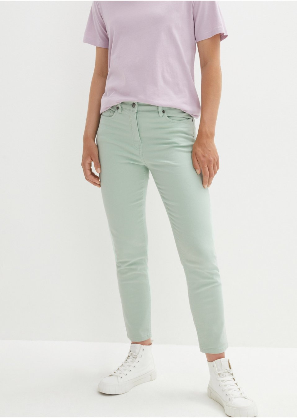 Pantalon taille haute 7/8