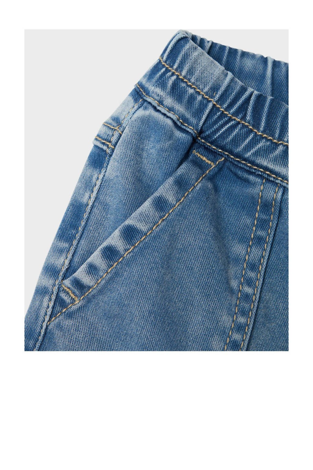NAME IT regular waist regular fit jeans light blue denim