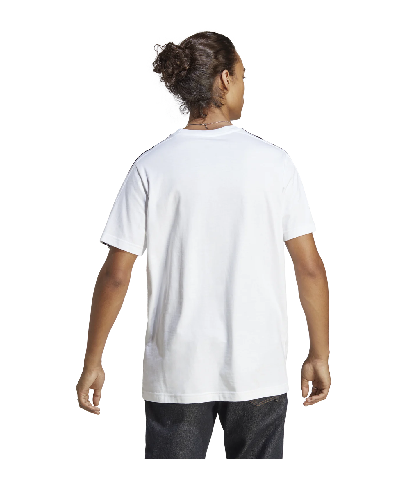 adidas 3S T-Shirt Weiss Schwarz