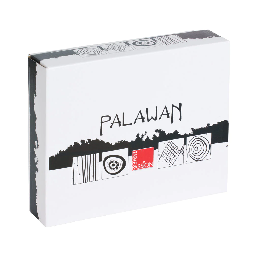 Coffret de 4 tasses Palawan 14 cl Table passion