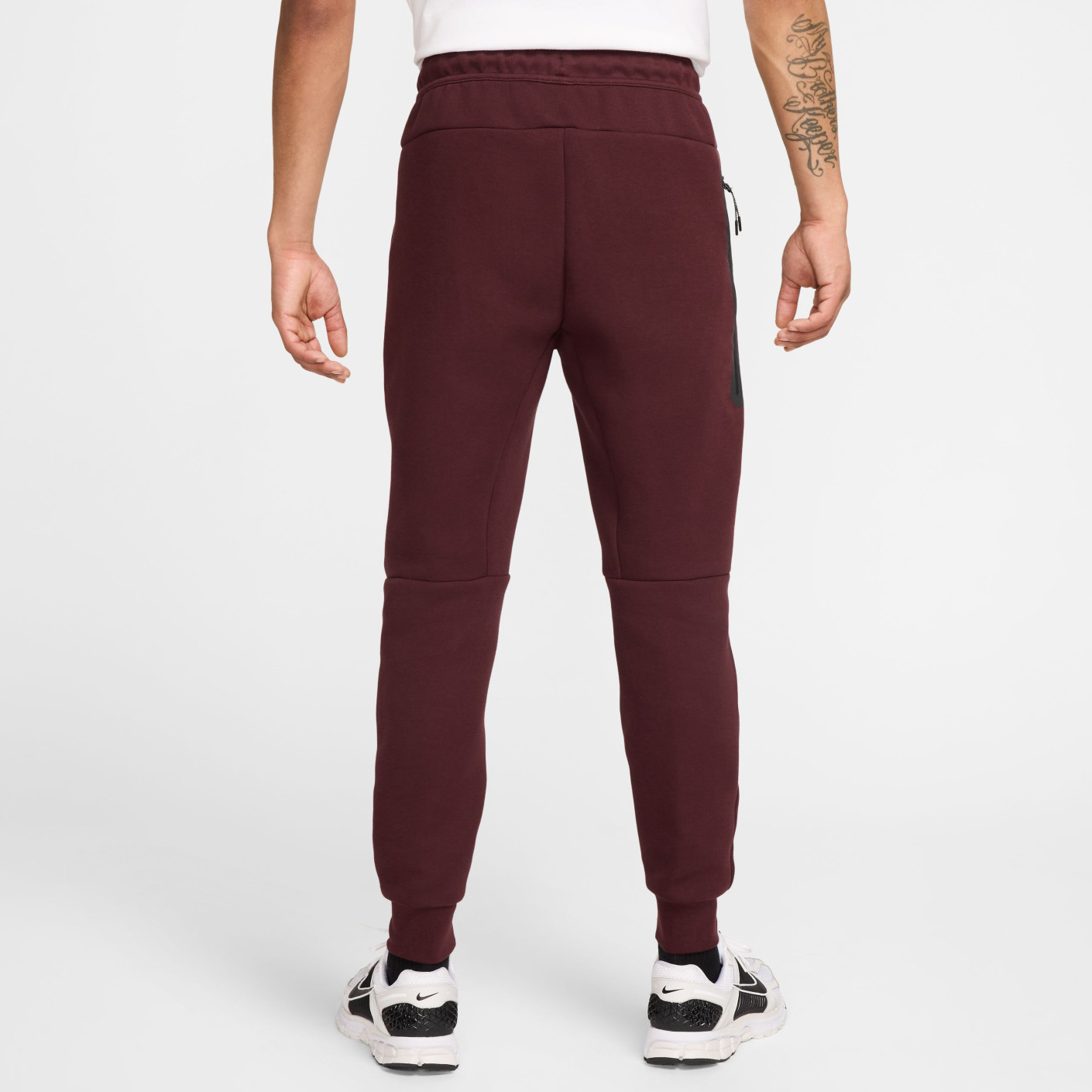 Nike Tech Fleece Sportswear Joggingbroek Bordeauxrood Zwart
