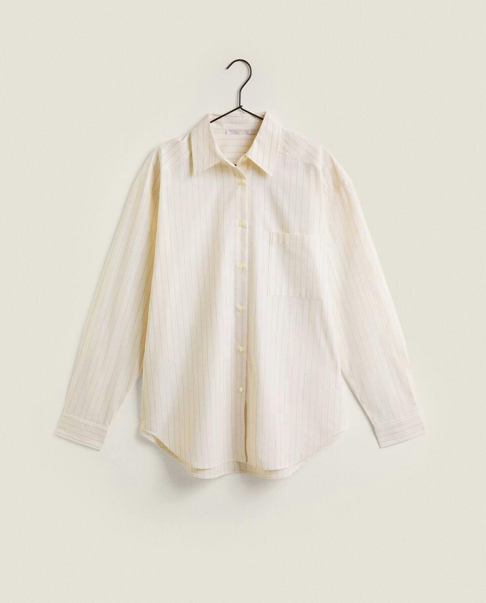 CAMISA DE ALGODÃO LISTRADA