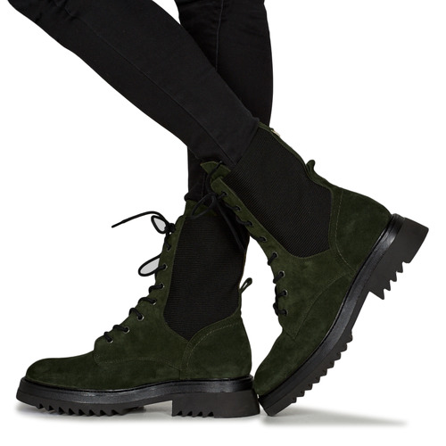JB Martin - OPHELIE - CROUTE VELOURS KAKI
