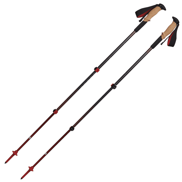 Bâton de randonnée BLACK DIAMOND PURSUIT SHOCK TREKKING POLES STEEL GREY-OCTANE