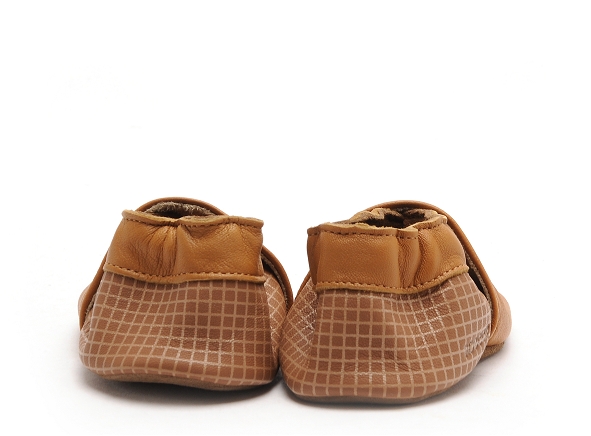 Robeez chaussons bebe funny cow marron
