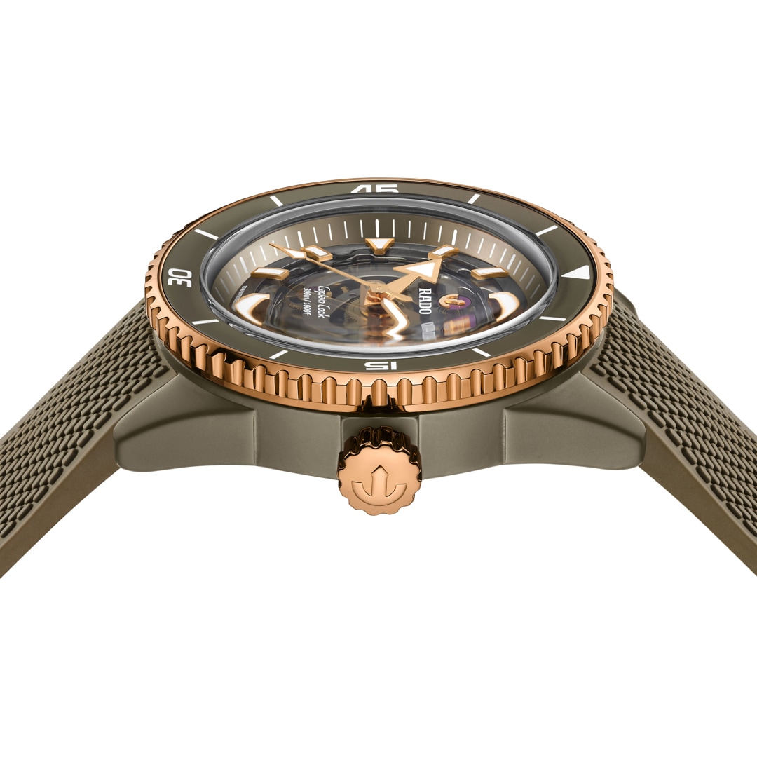 Rado Captain Cook XL High-Tech Ceramic Skeleton