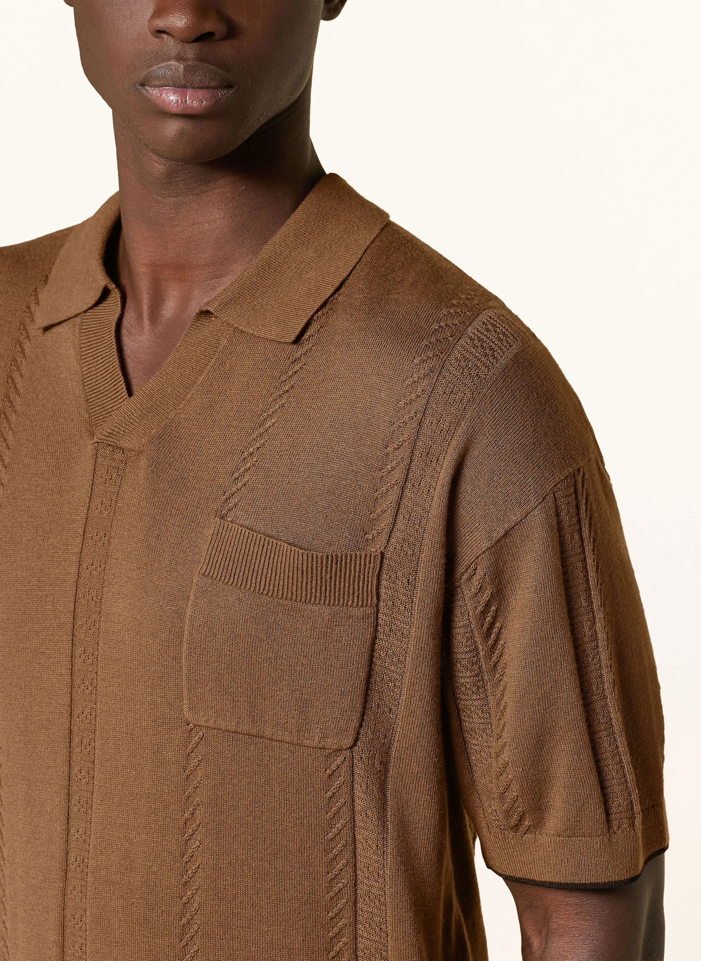 SCOTCH & SODA Strick-Poloshirt