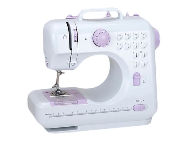 Emerio SEW-121820 - Symaskin - 12 sting - 1 fireskrittsknappehull