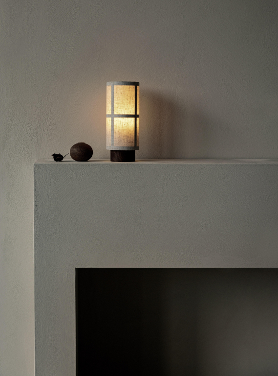 Audo Copenhagen Hashira tafellamp LED oplaadbaar Raw