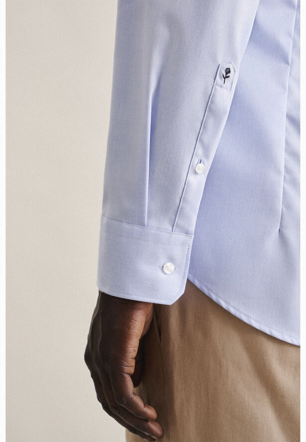 Seidensticker Business Shirt Slim Blue