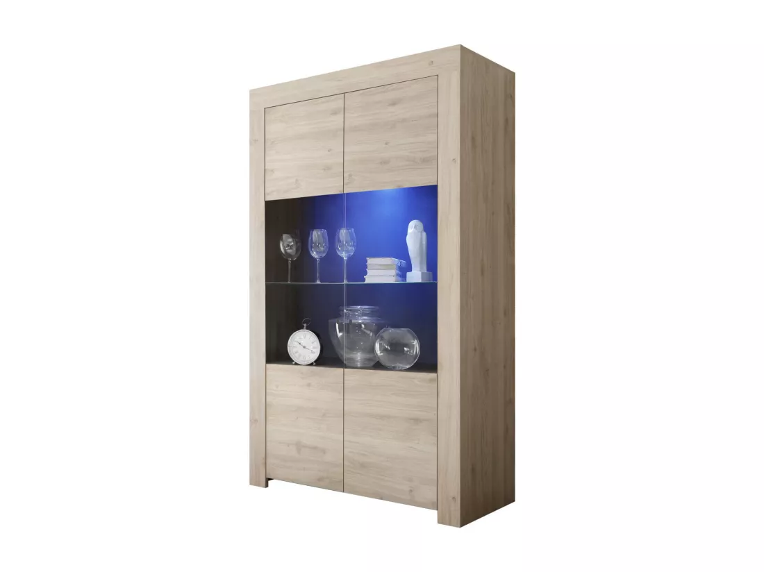 Buffet CAPRI chêne foncé