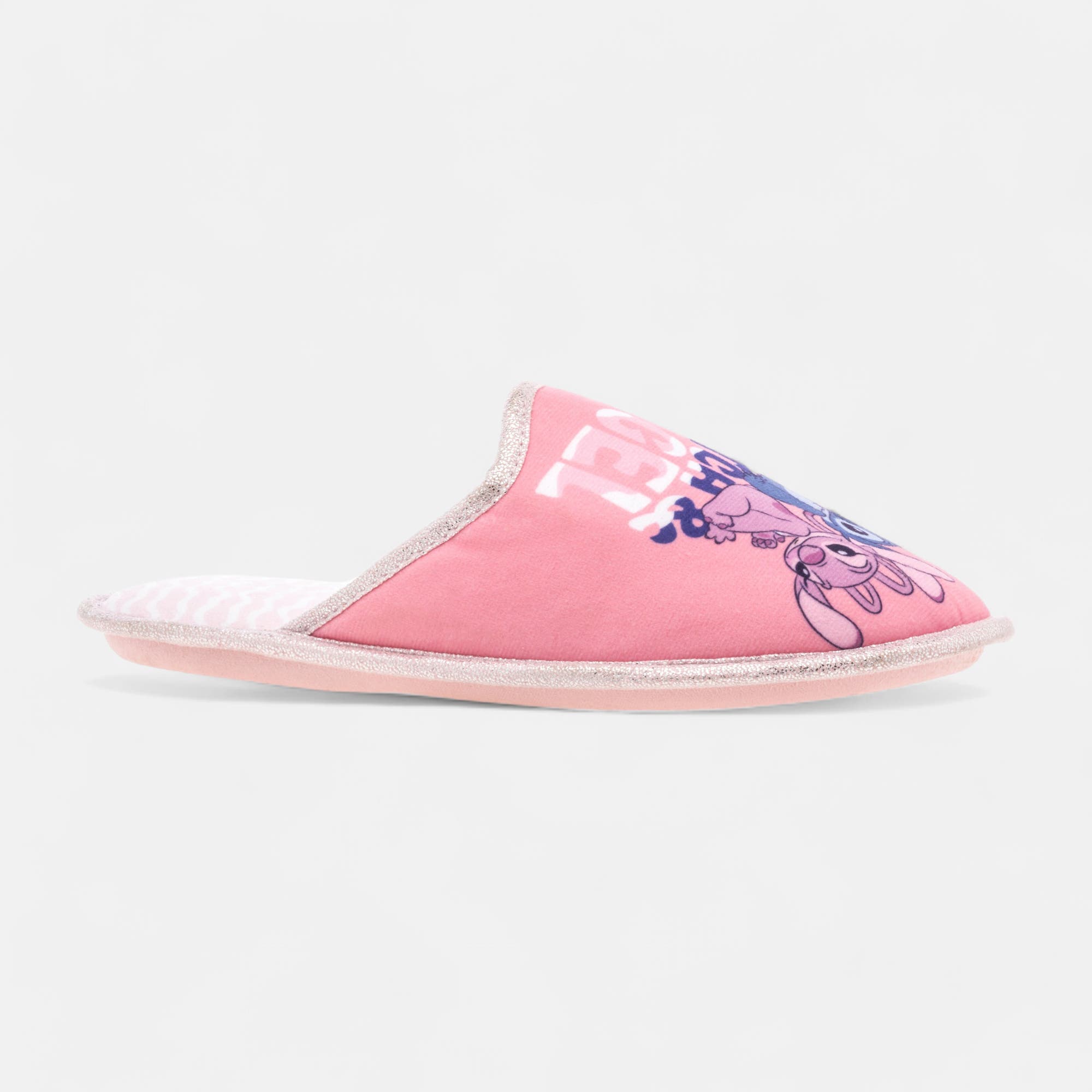 Pantoufles mules Fille rose