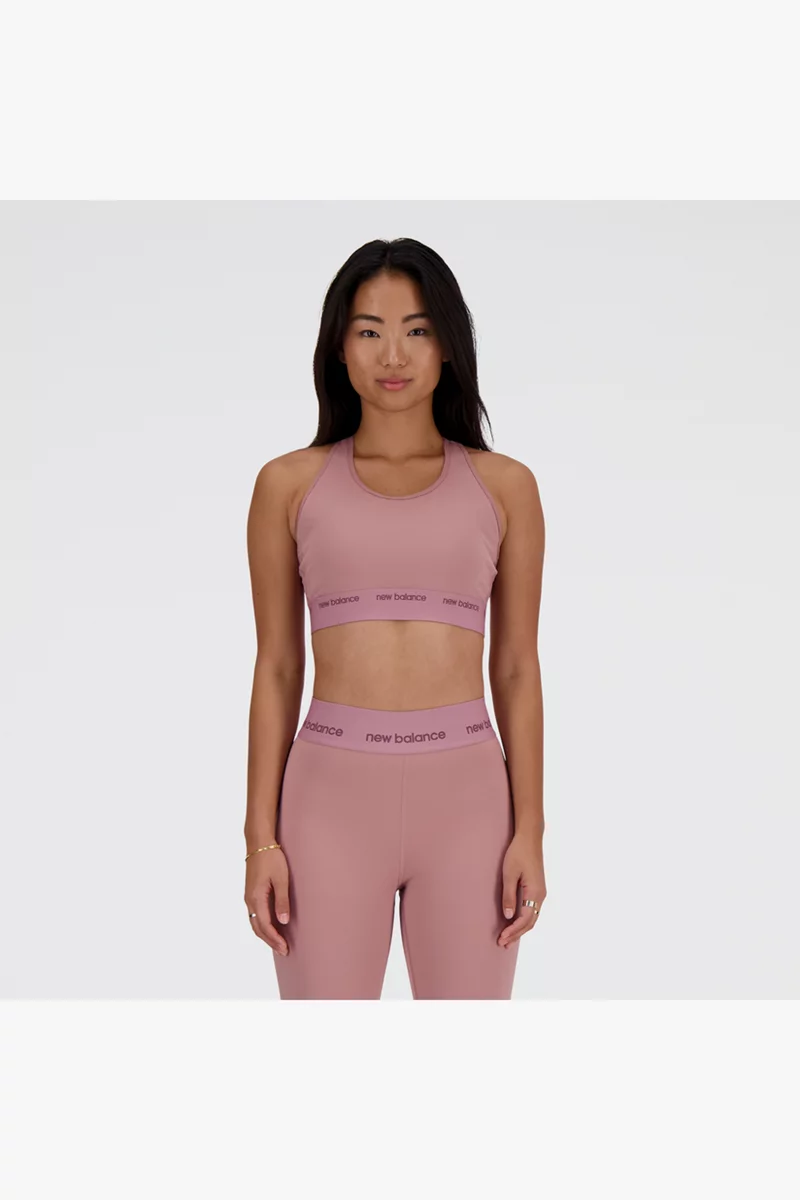 New Balance Medium Sleek Pace Damen Sport-BH