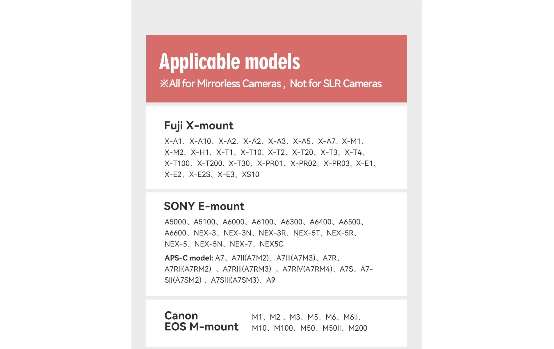 Festbrennweite APS-C 50mm F0.95 – Sony E-Mount<br>Festbrennweite mit traumhaftem Bokeh