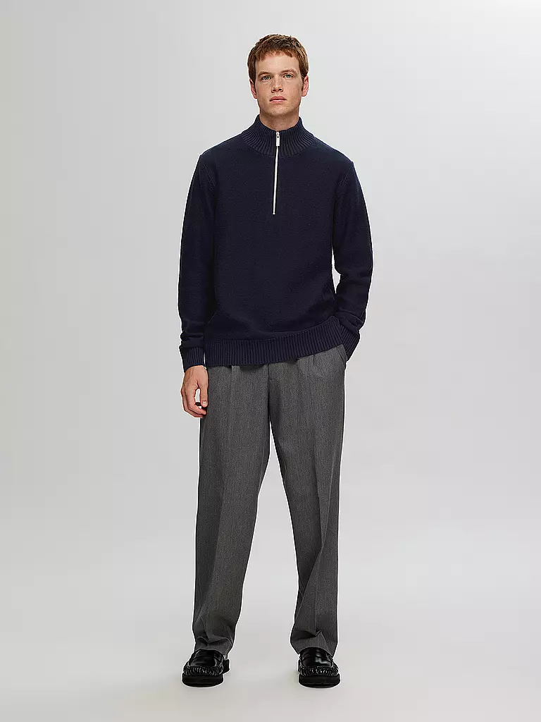 SELECTED Troyer Pullover SLHAXEL dunkelblau