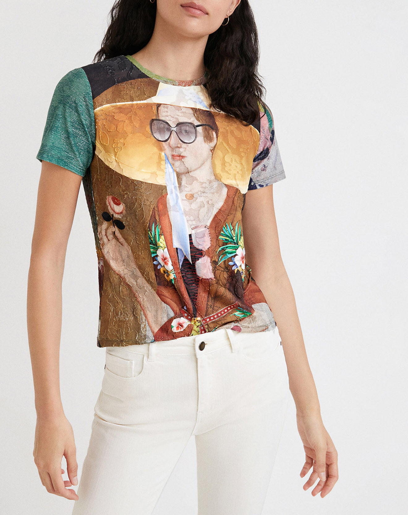 Desigual Top Ada vert