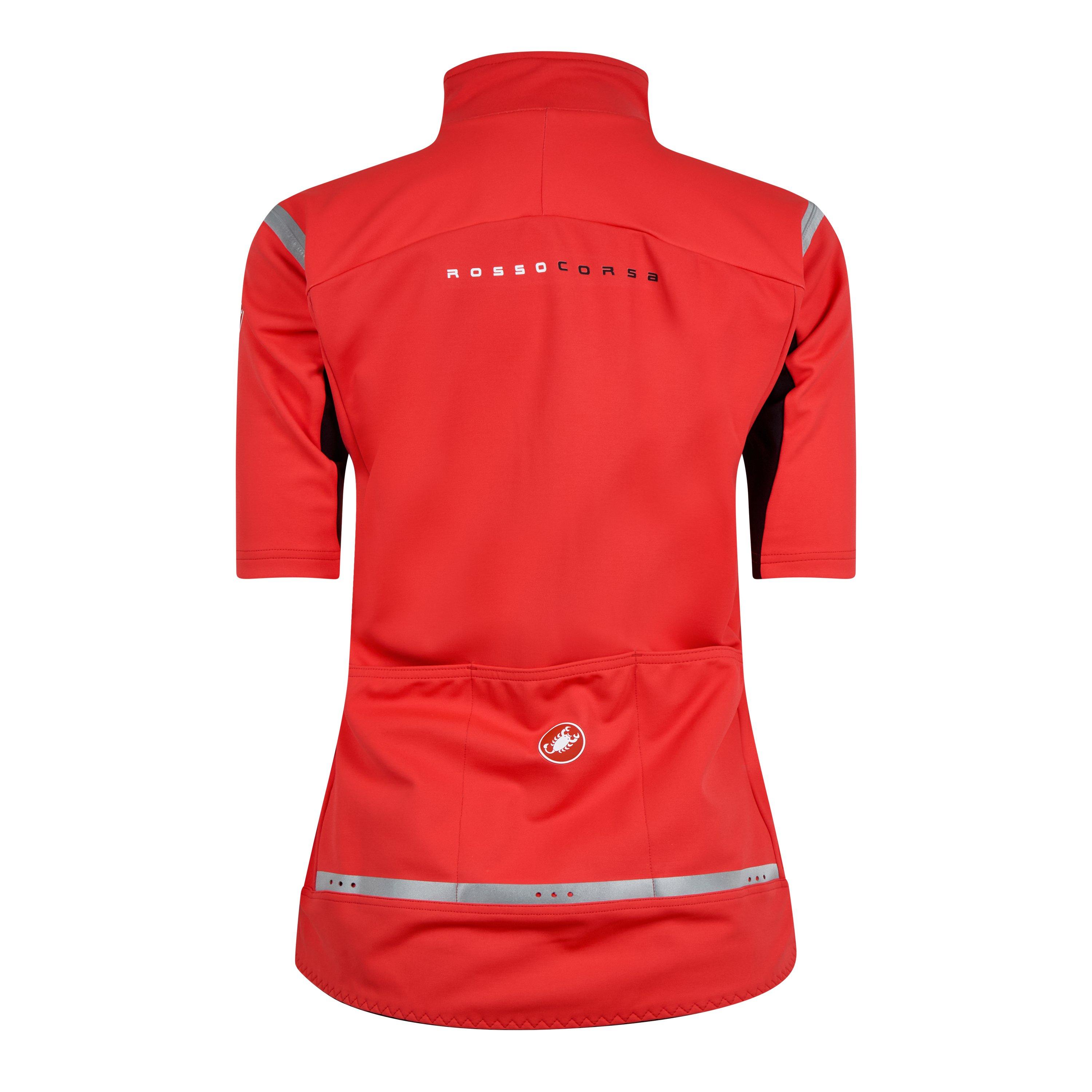 Castelli Gabba Short Sleeve Zip Up Jersey Top Womens