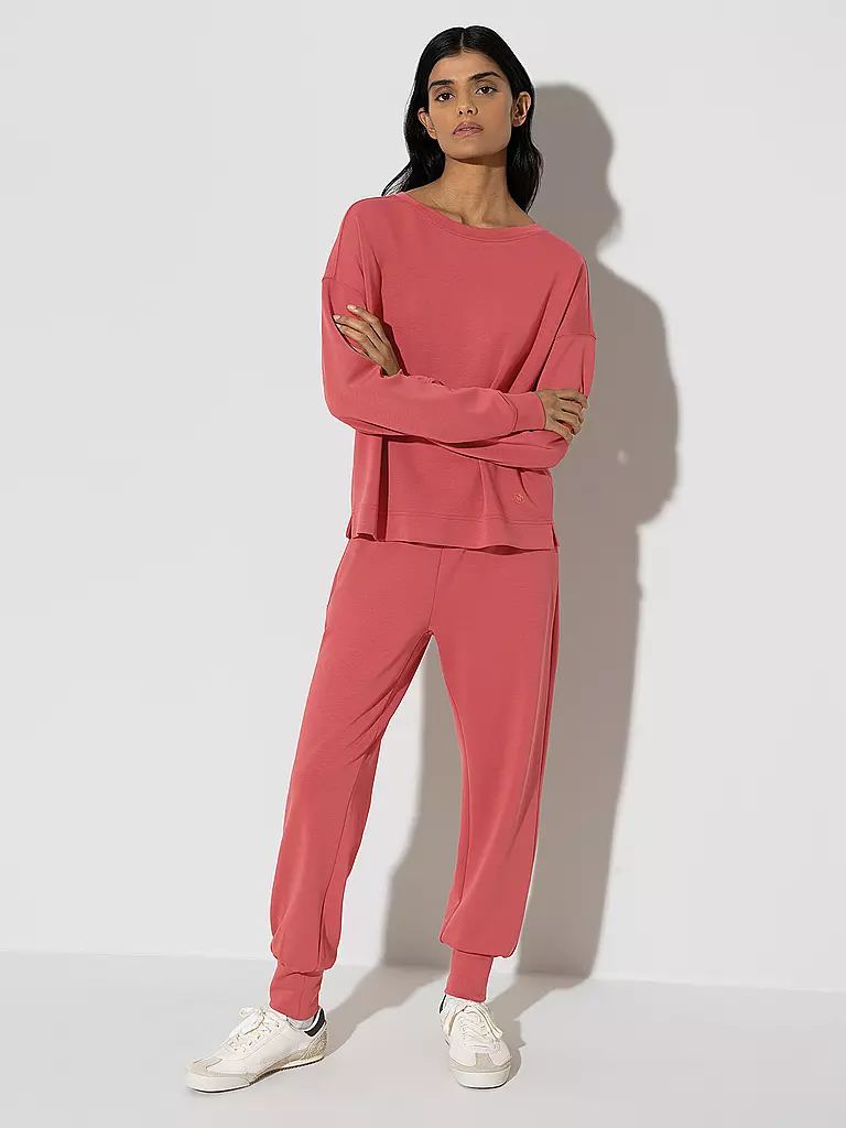 MEY Loungewear Sweathsirt SMOOTH rot