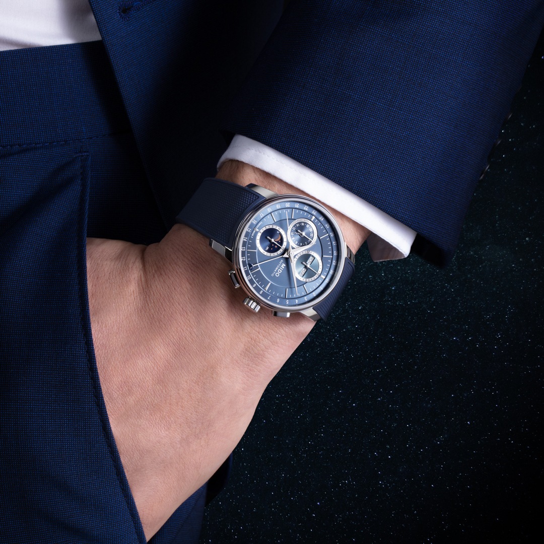 Mido Baroncelli III Automatik Chronograph Moonphase