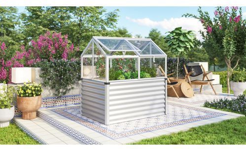 Vitavia - Gamma - Tuinkas - Veiligheidsglas - 1,05m² - 123,6x85cm