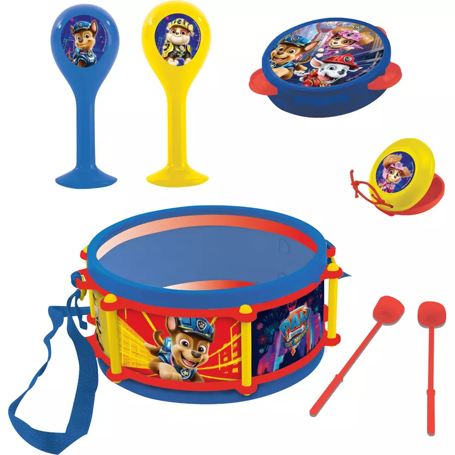 LEXIBOOK Paw Patrol Musikset mit sieben Instrumenten
